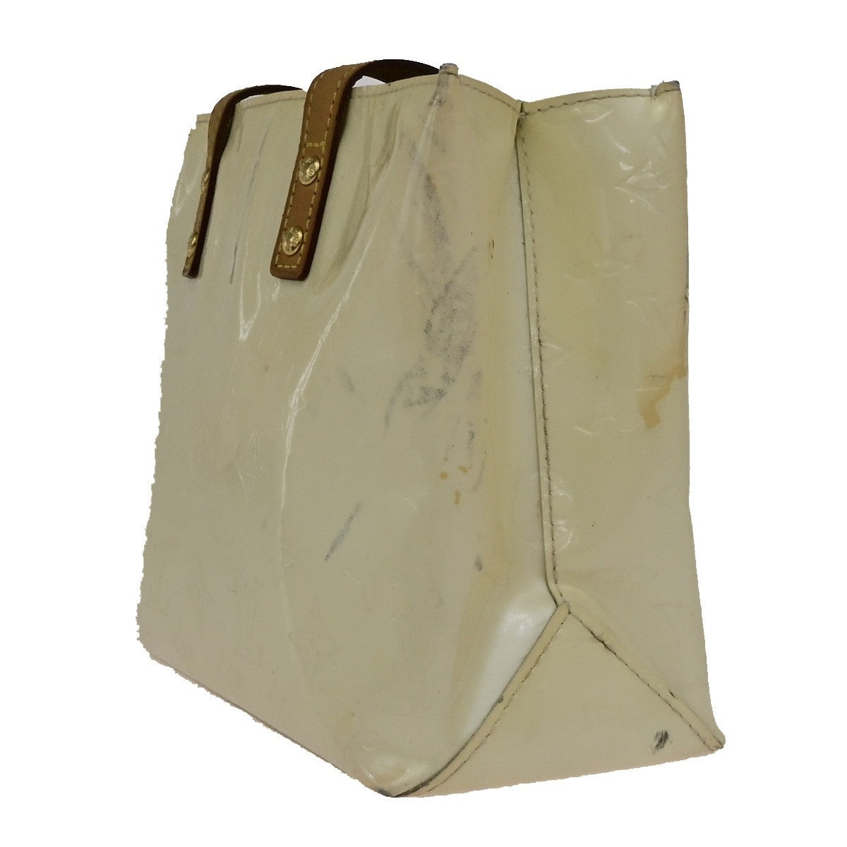 LOUIS VUITTON Read PM Hand Bag Monogram Vernis Patent Leather WE M91336 05YH047