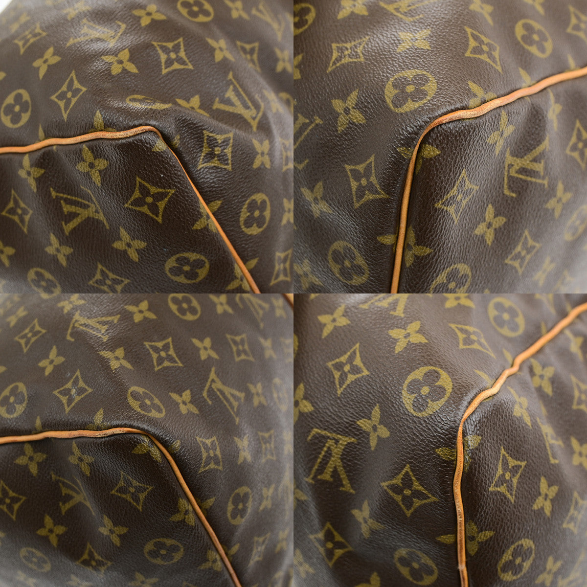 LOUIS VUITTON Keepall 50 Travel Hand Bag Monogram Leather Brown M41426 83YG863