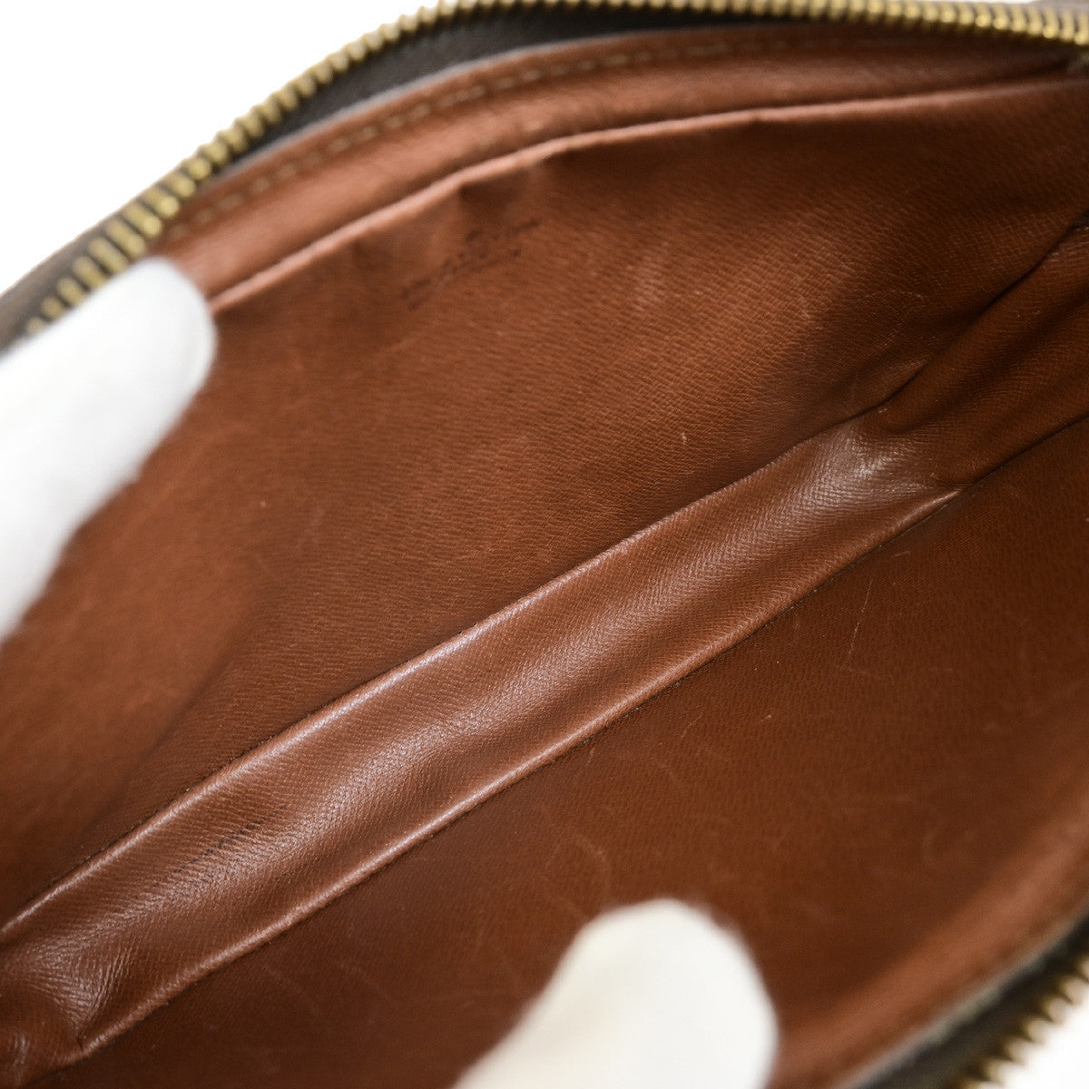 LOUIS VUITTON Marly Dragonne PM Clutch Hand Bag Monogram Leather M51827 67YG882