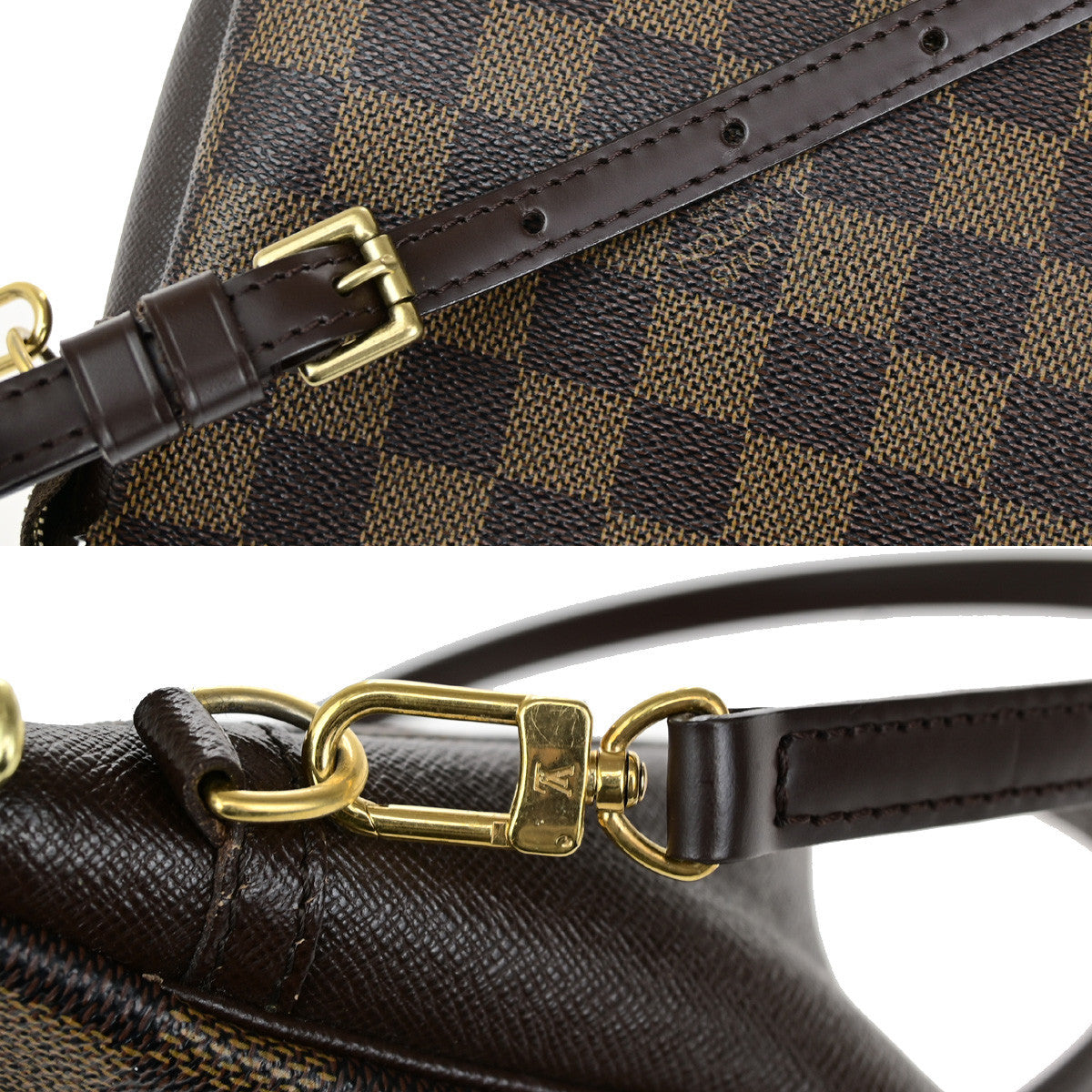 LOUIS VUITTON Trousse Makeup Pouch Shoulder Bag Damier Leather BN M51982 82YG790