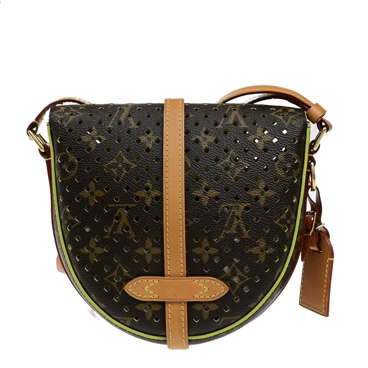 LOUIS VUITTON Chantilly PM Shoulder Bag Monogram Perfo Flore BN M94086 690RL049