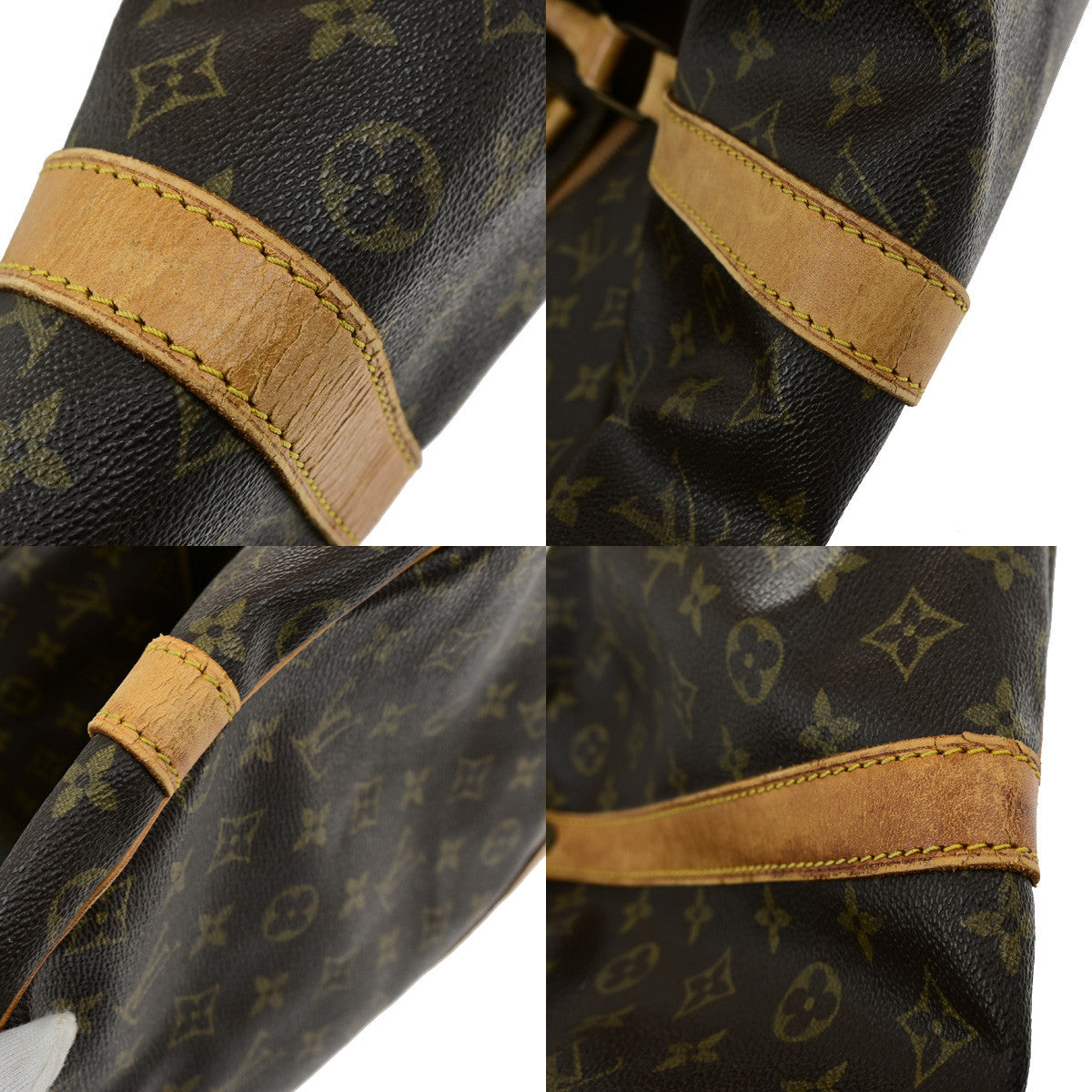 LOUIS VUITTON Keepall Bandouliere 55 Hand Bag Monogram Brown M41414 37YG858