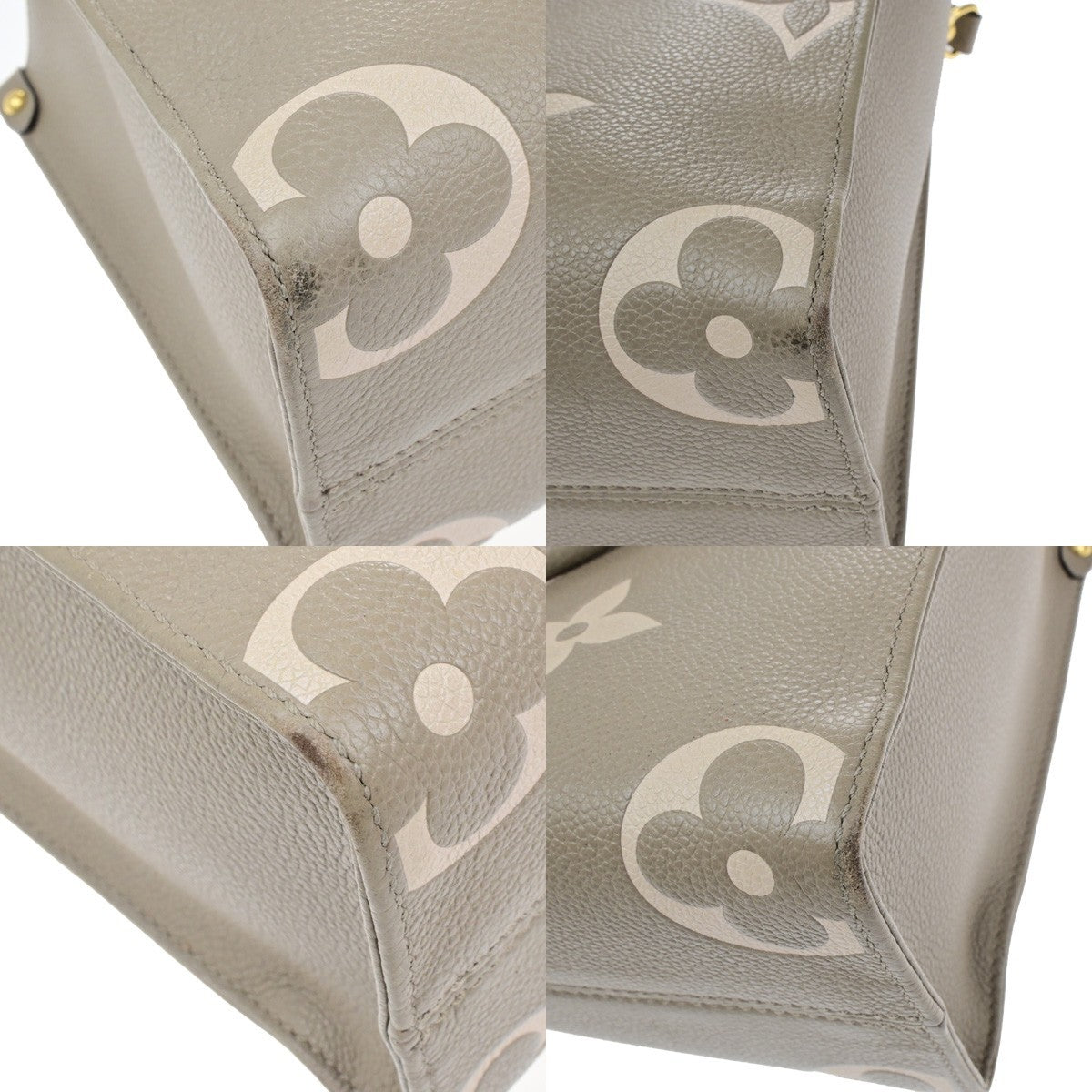 LOUIS VUITTON OnTheGo PM Hand Bag Bicolor Monogram Empreinte BE M45779 312RL056