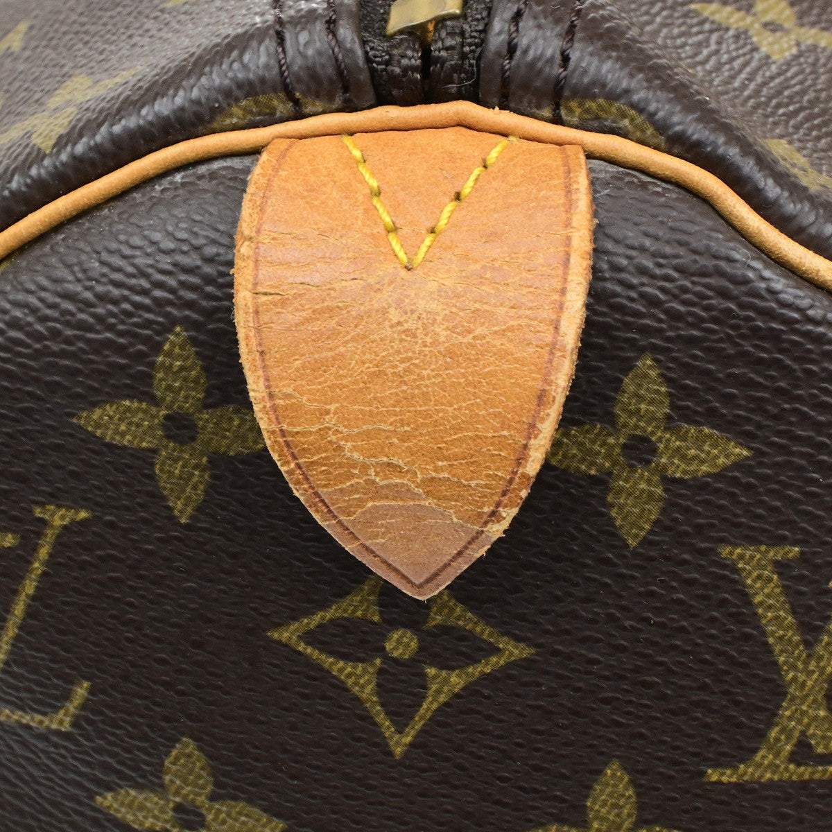 LOUIS VUITTON Keepall 45 Travel Hand Bag Monogram Leather Brown M41428 34YG943