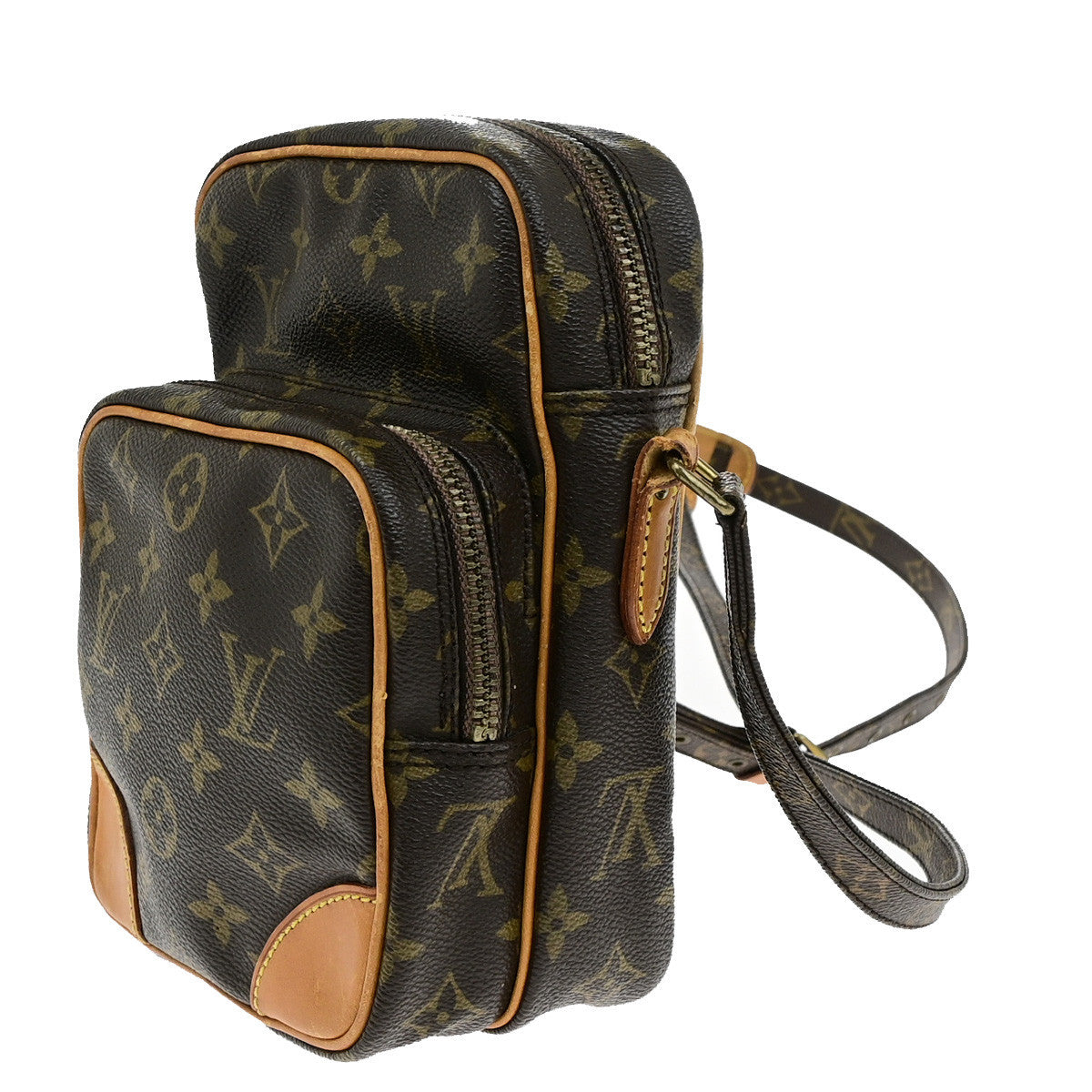 LOUIS VUITTON Amazon Crossbody Shoulder Bag Monogram Leather BN M45236 65YG849