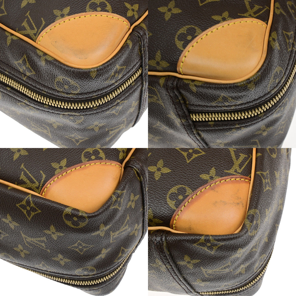 LOUIS VUITTON Sirius 50 Travel Hand Bag Monogram Leather Brown M41406 75YG930