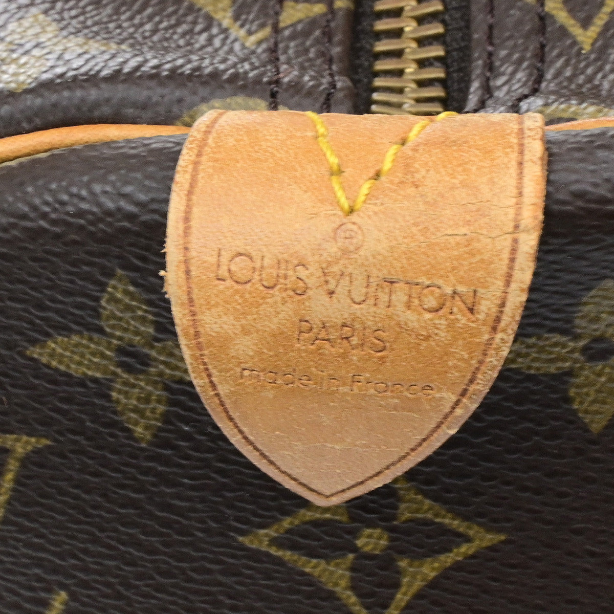LOUIS VUITTON Keepall 45 Travel Hand Bag Monogram Leather Brown M41428 34YG943