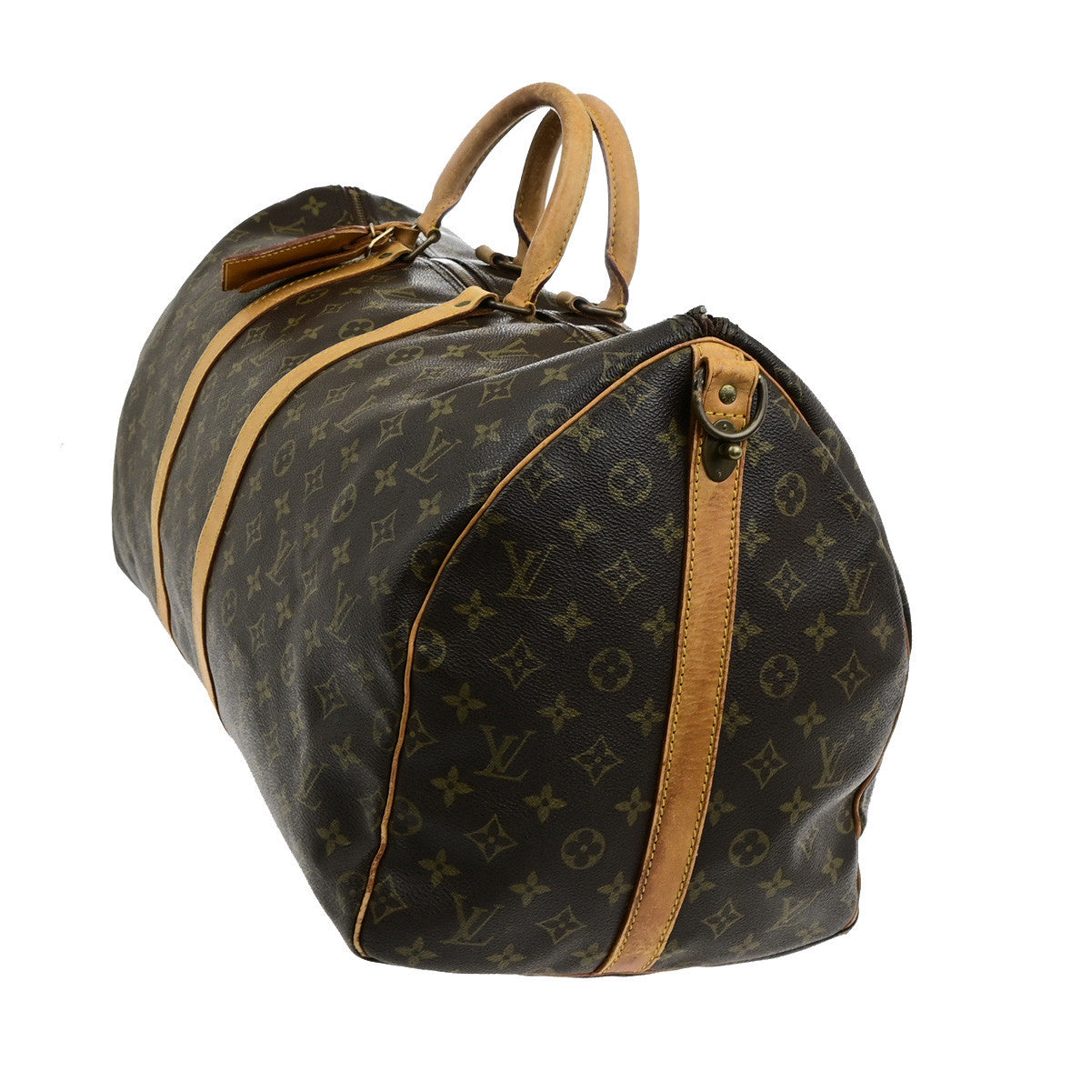 LOUIS VUITTON Keepall Bandouliere 55 Hand Bag Monogram Brown M41414 37YG858