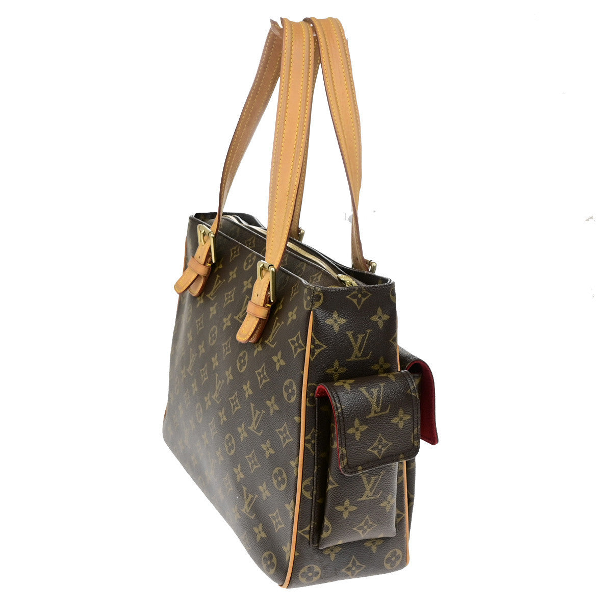 LOUIS VUITTON Multipli Cite Shoulder Bag Monogram Leather Brown M51162 97YG865